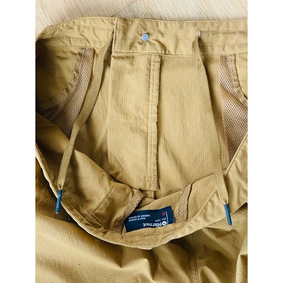 Marmot Men's Escalante Size 36 Shorts 11" Gold 36x11 - Picture 13 of 14